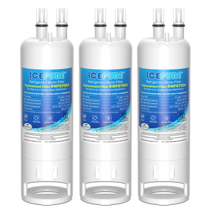 W10295370A Water Filter Fit for Everydrop Filter 1, EDR1RXD1,3PACK
