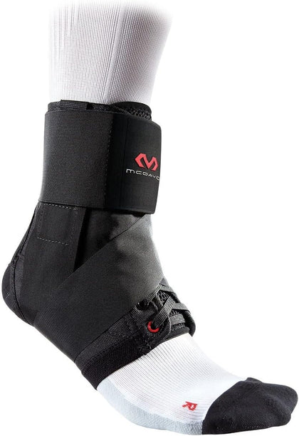 Lace-Up Ankle Brace for Men & Women, Ultralight Figure 8 Sprained Ankle Support with Side Stabilizers for Sports