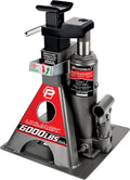 3 Ton, Bottle Jack and Jack Stands in One, 6000 Pound Capacity, All-in-One Car Lift, Heavy Duty Vehicle Unijack, Wide