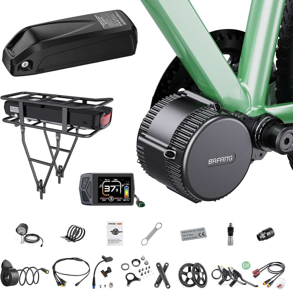 BBS02B BBS-HD 500W 750W 1000W Mid Drive Electric Bike Conversion Kit