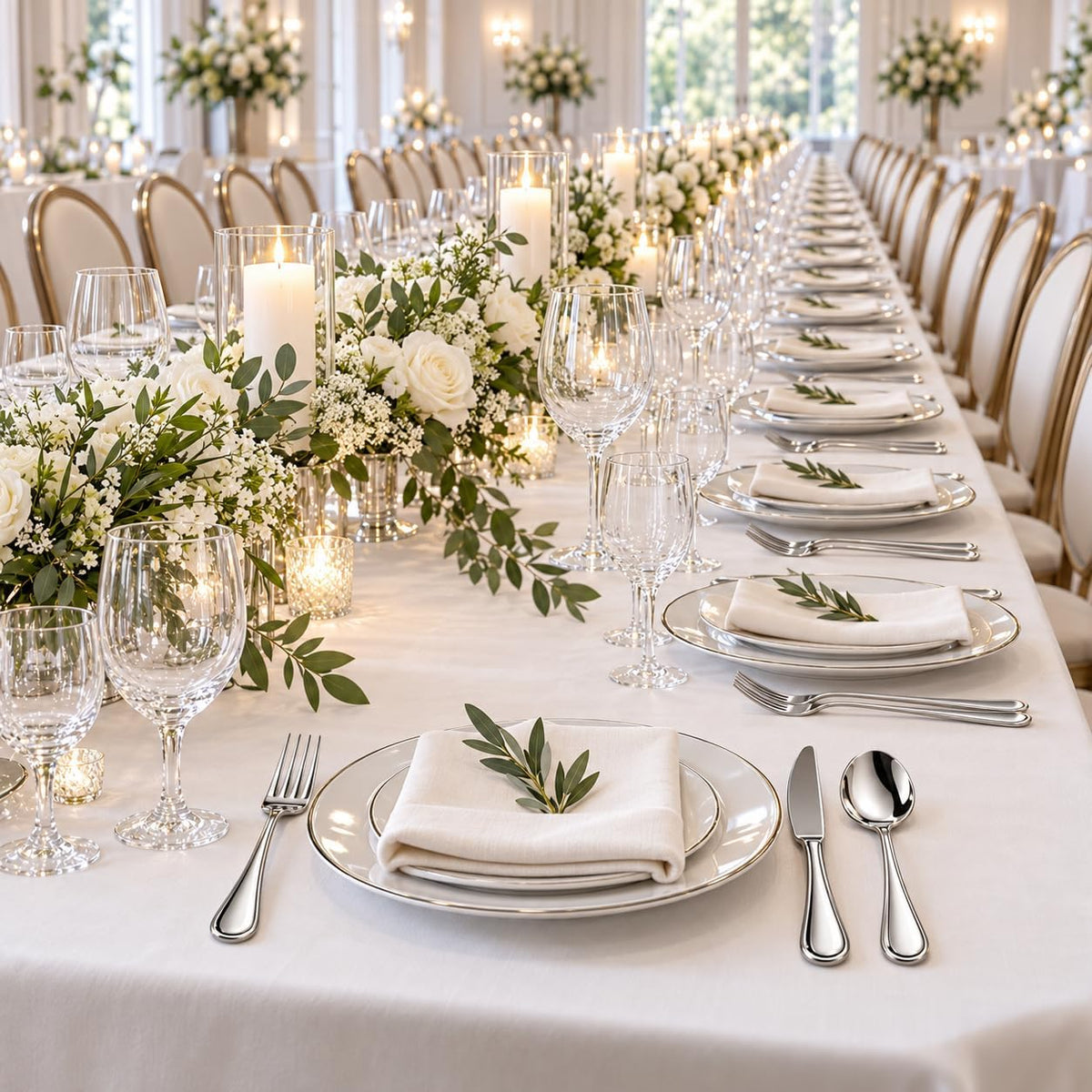 72-Piece Silverware Set for 24, Stainless Steel Flatware, Dishwasher Safe