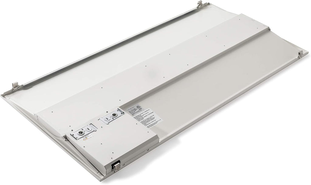 E2 LIGHTING LED 2X4 Troffer-Slim, 4000K, 2-Pack
