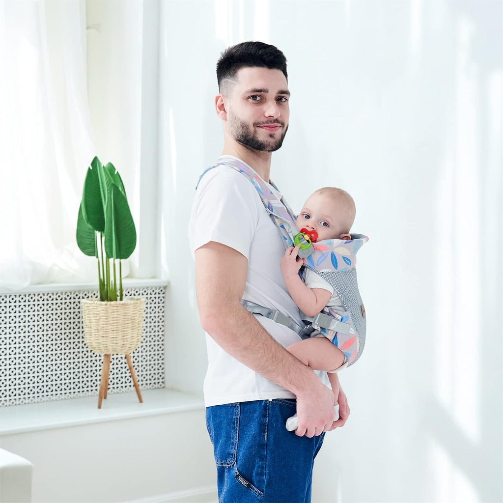 Baby Carrier Wrap Backpack Carry for Newborn Holder Carriers Blue | Portable Infants Carrier Newborn to Toddler