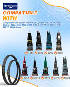 2+2 Pack Vacuum Belts Compatible with Bissell ProHeat 2X Upright Vacuum