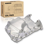 A-Premium Engine Oil Pan Sump with Drain Plug Compatible with Saturn