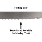 Imachinist S641212812-035 64-1/2" x 1/2" x .035" x 8/12TPI Bandsaw Blades