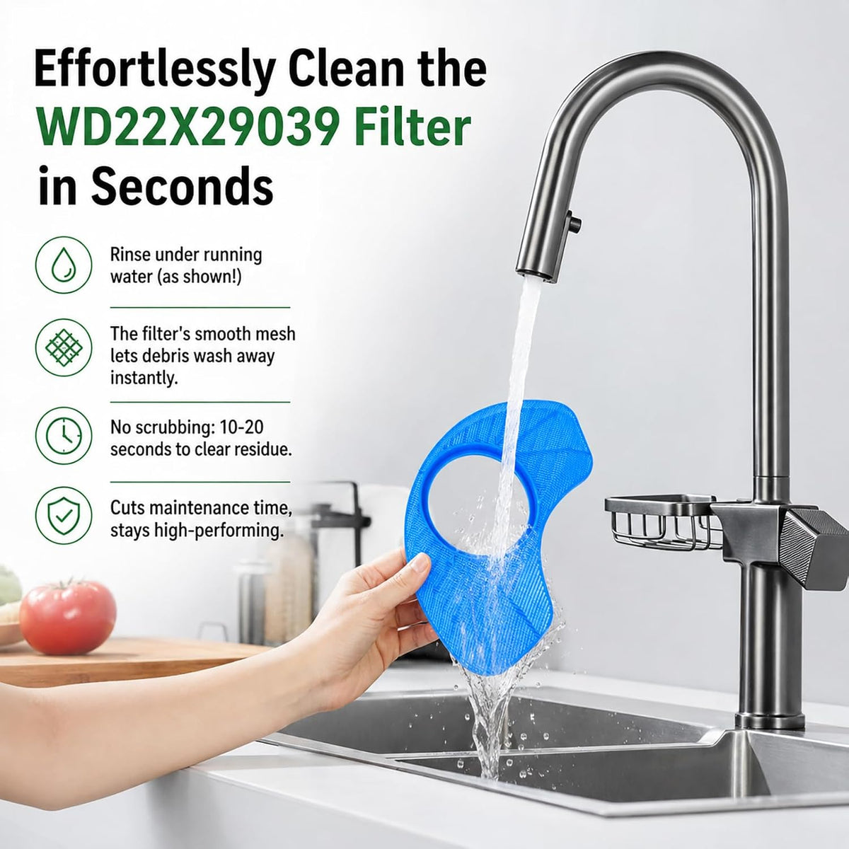 WD22X29039 Dishwasher Coarse Filter Compatible With GE Dishwashers