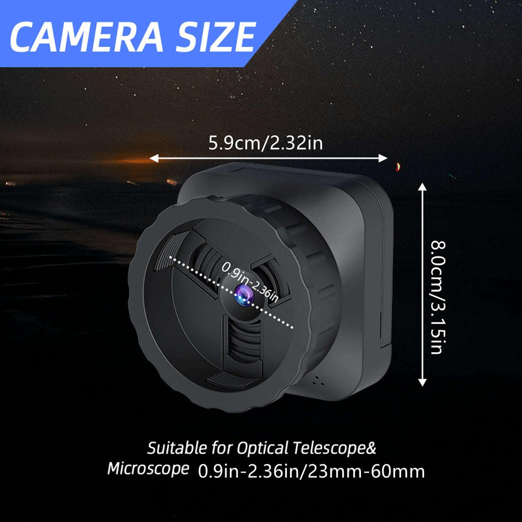 4K Telescope Camera 2.4G WiFi Telescope Eyepiece with 2.8" Screen