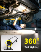 5400LM Shop Light Plug in with Switch, IP66 for Workshop Garage Yard, 8Pack