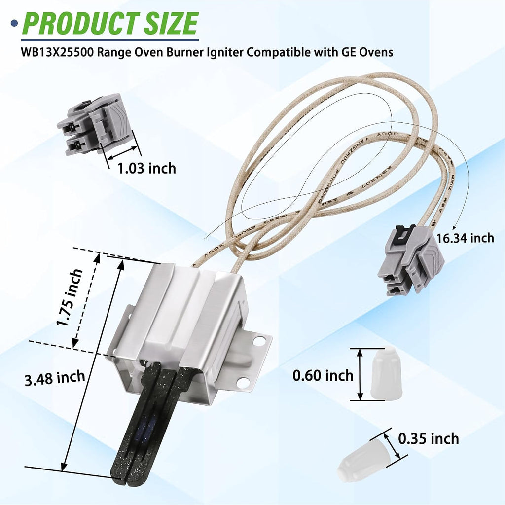 JGB735SP1SS JGB700SEJ4SS JGS760SEL2SS Gas Oven Igniter Glowbar Fit for G.E