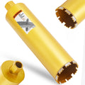 3 1/2 Inch Wet Core Drill Bit, 3.5" Core Bits for Concrete, 1-1/4"-7 Thread, 14" Drilling Depth Diamond Core Drill