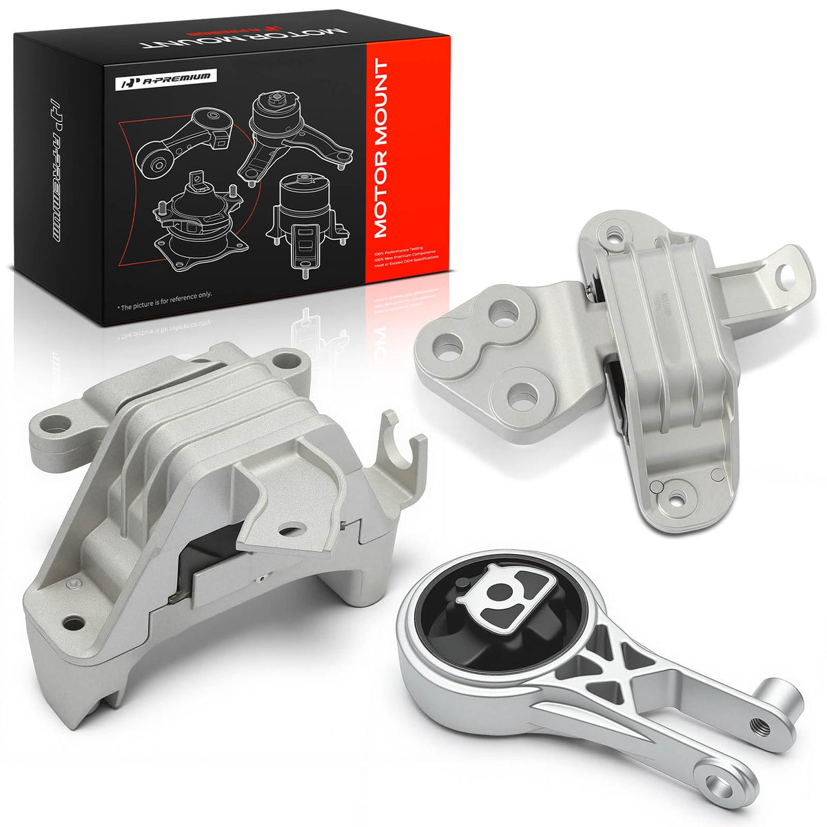 A-Premium Engine Motor and Transmission Mount Kit, with Torque Strut Mount
