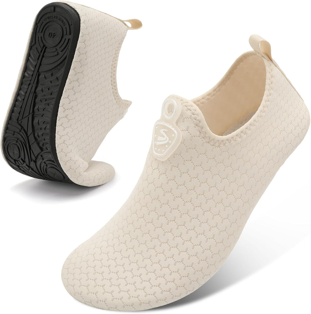 Womens Mens Water Shoes Quick Dry Beach Swim Shoes Barefoot Aqua Socks Outdoor Sand Socks for Pool River Diving