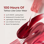 Shocking Lip Tint - Long-Lasting Stain with Shea Butter, Petal