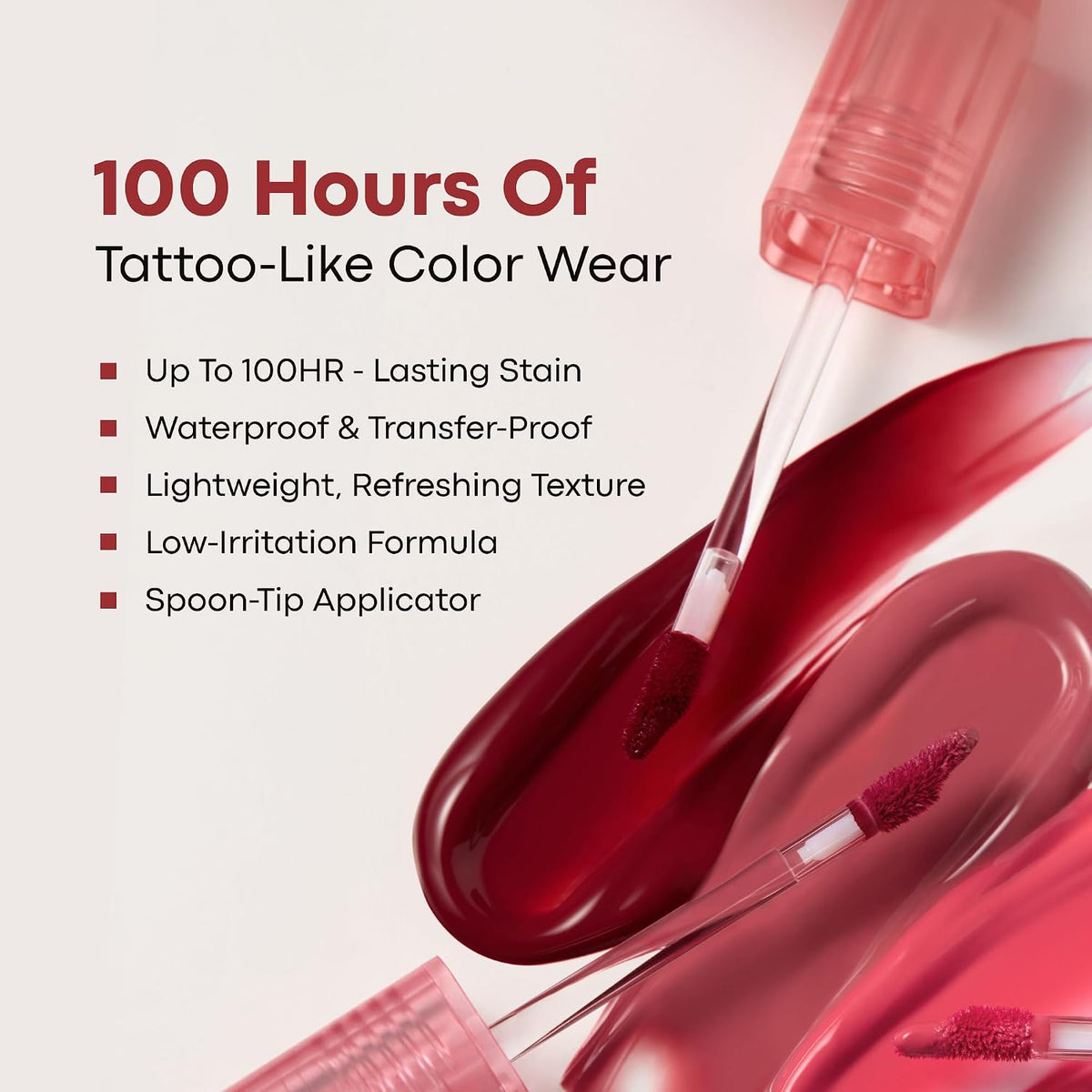 Shocking Lip Tint - Long-Lasting Stain with Shea Butter, Petal