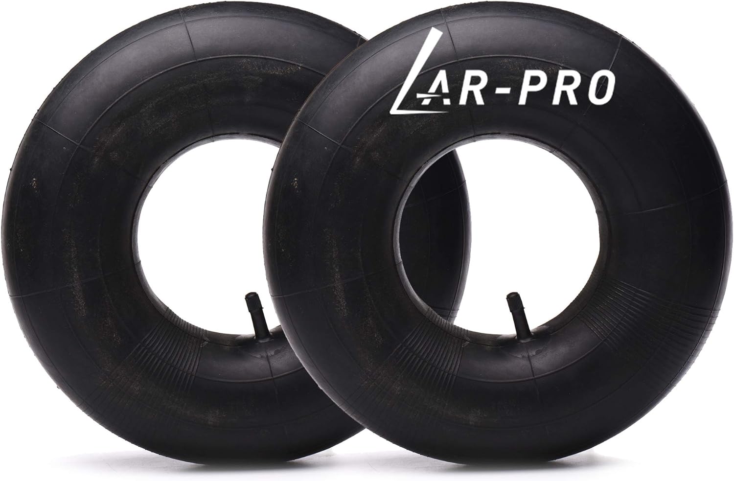 (2-Pack) AR-PRO 15x6.00-6" Inner Tubes with TR-13 Straight Valve Stem - Replacement Lawn Mower Tire Tubes with TR13