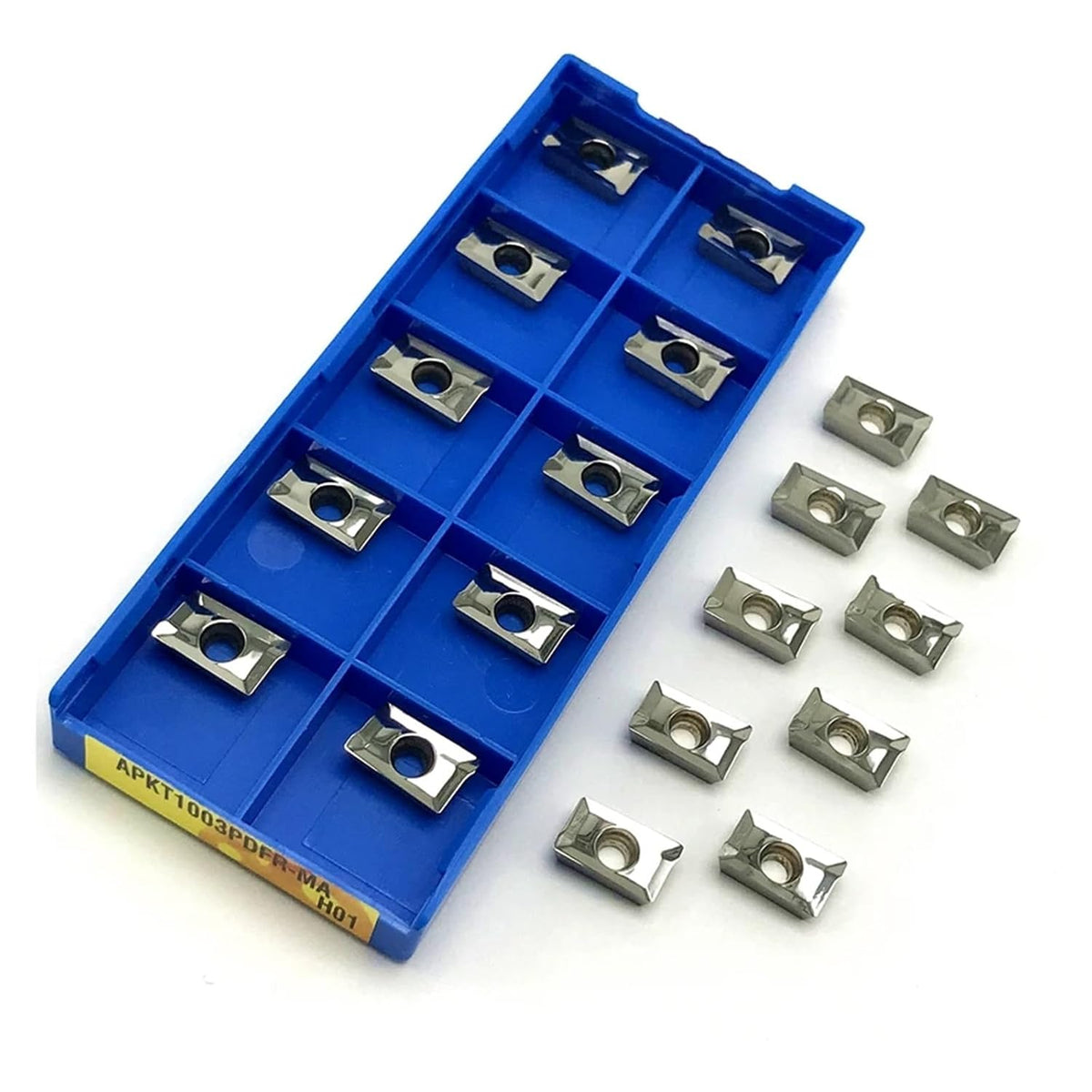 10 Pcs APKT1003 PDFR MA H01 Indexable Milling Turning Tools Turning Tools