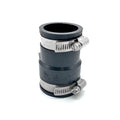 Rubber Flex Coupling Unparallel 1-1/2” x 1-1/4”, Black