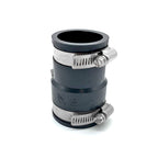 Rubber Flex Coupling Unparallel 1-1/2” x 1-1/4”, Black