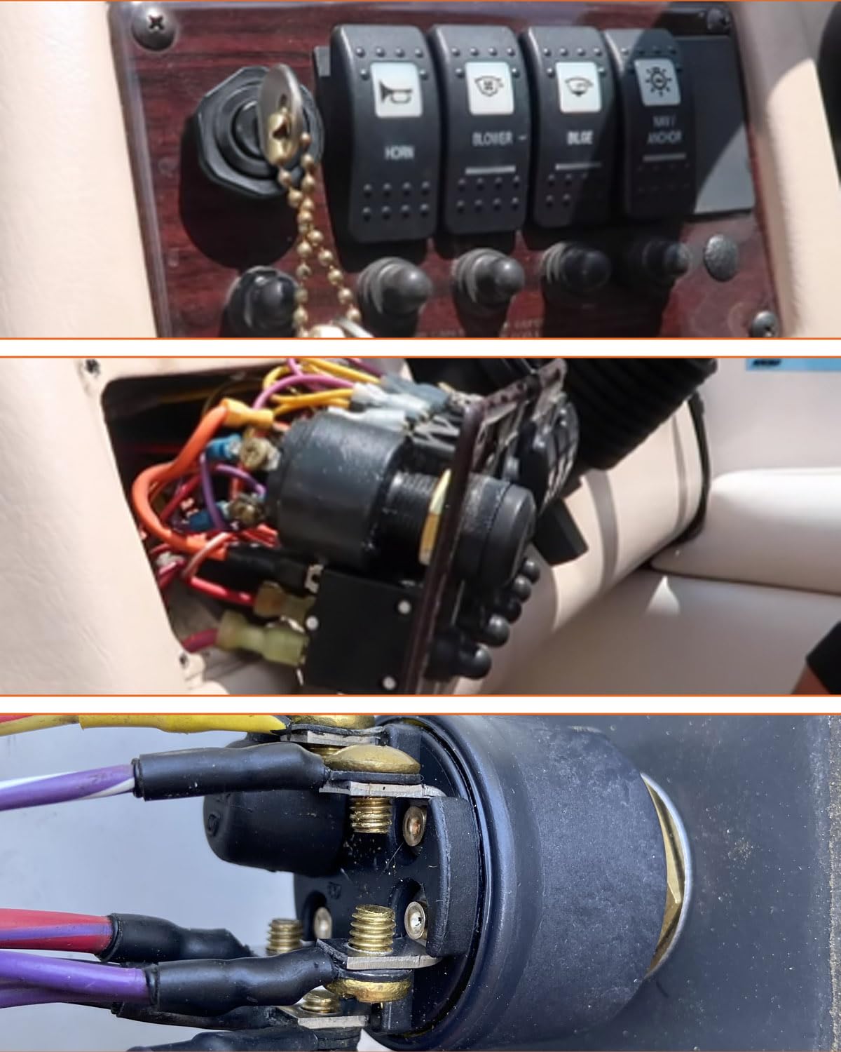 MP41000 Marine Ignition Switch Fit for Most Mercucy Sierra Models