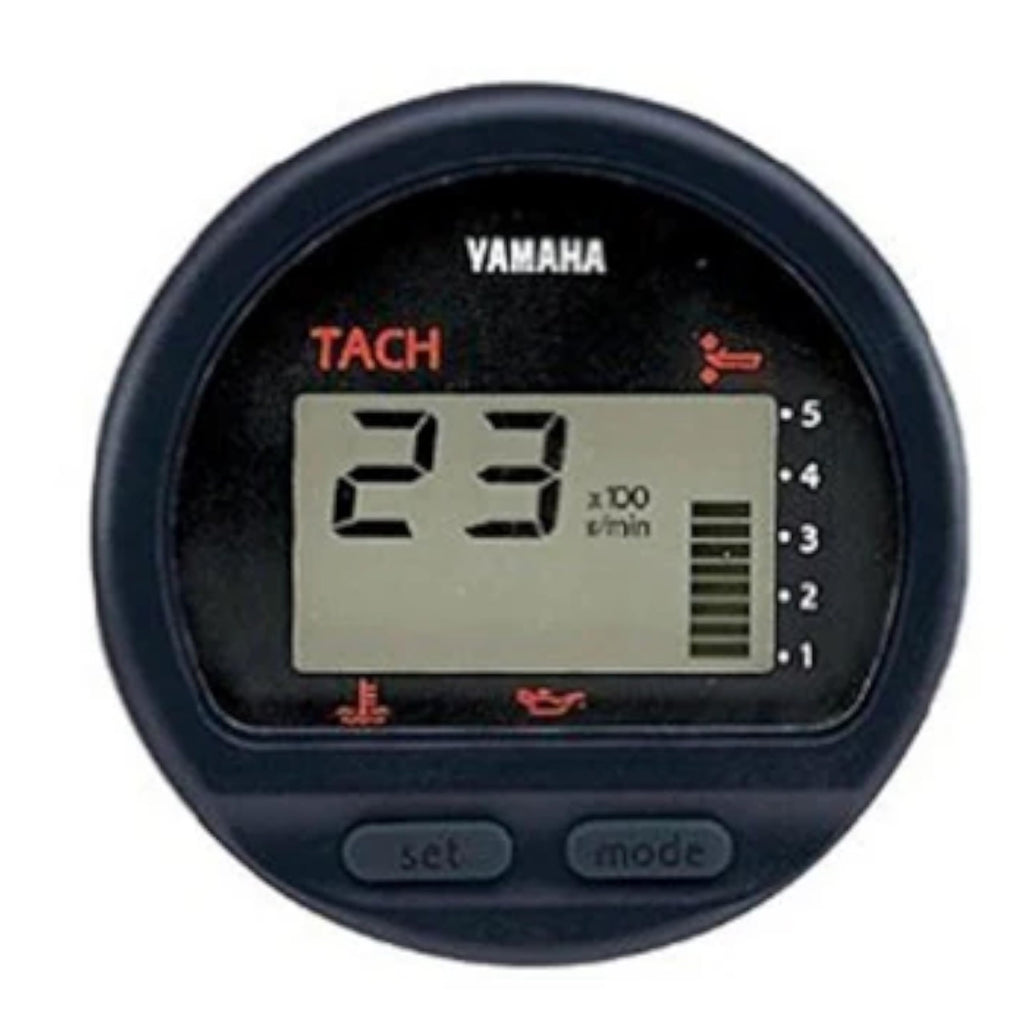 Yamaha OEM Multifunctional Tachometer Assembly, 6Y5-8350T-D2-00