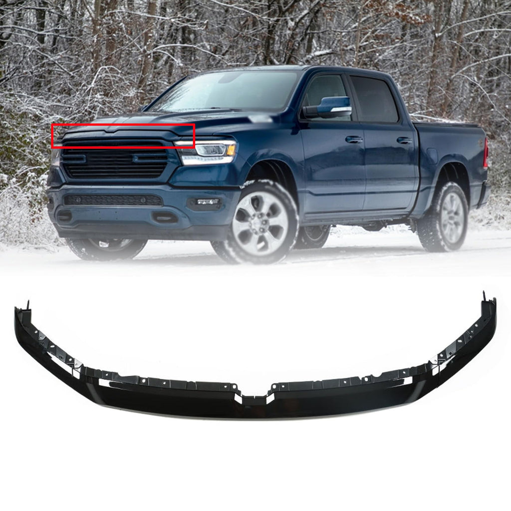munirater Front Upper Grille Trim Molding Replacement for R-a-m 1500