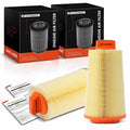 A-Premium 2-PC Engine Air Filter Compatible with Mercedes-Benz