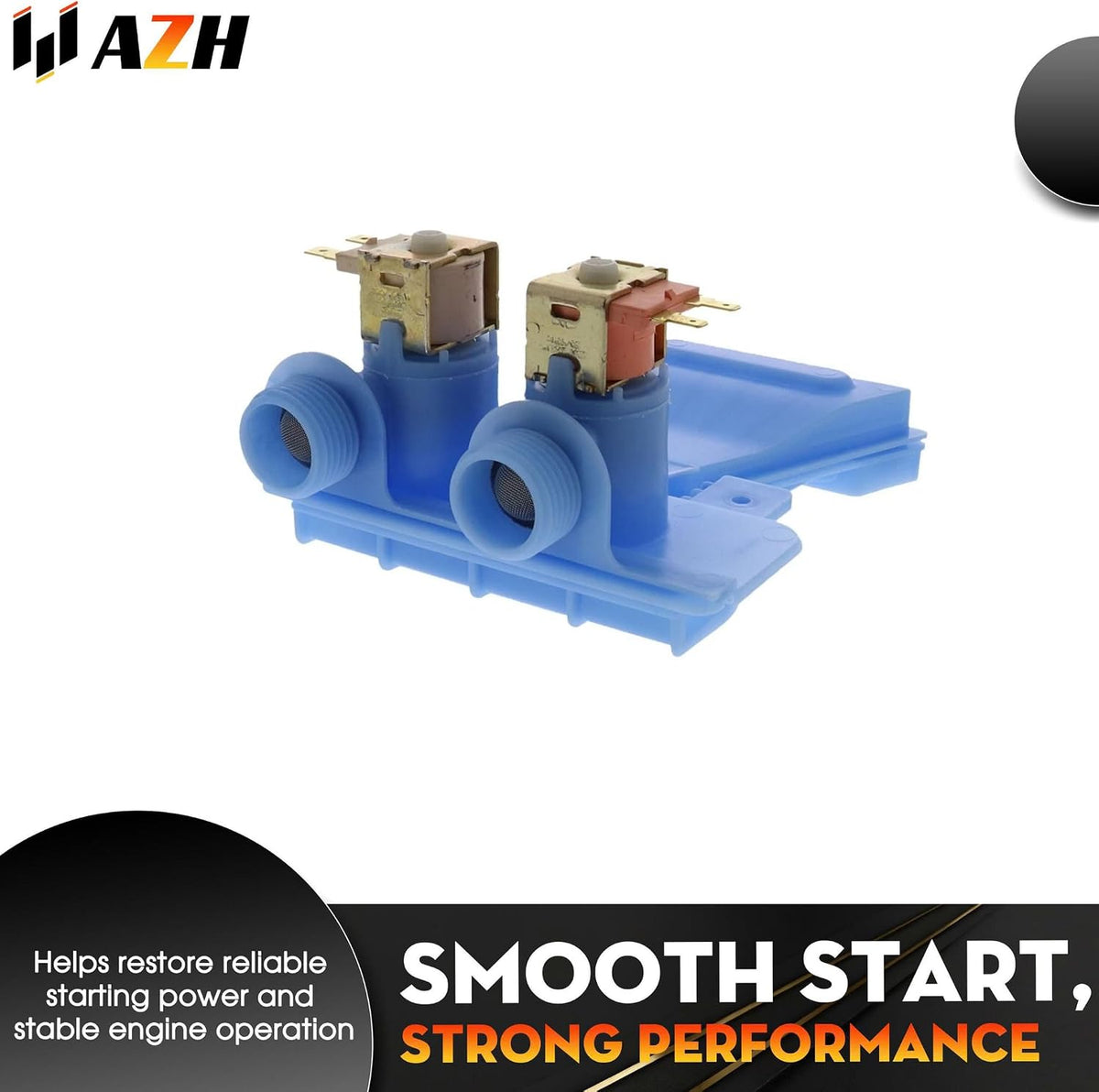 Water Inlet Valve Replacement For General Electric GTW490ACJ3WW GTW490ACJ4WS GTW490ACJ4WW GTW490ACJ5WS GTW490ACJ5WW GTW500ASN0WS GTW525ACP0WB Washer