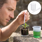 Plastic Beakers Set, 7 Pcs Measuring Beaker