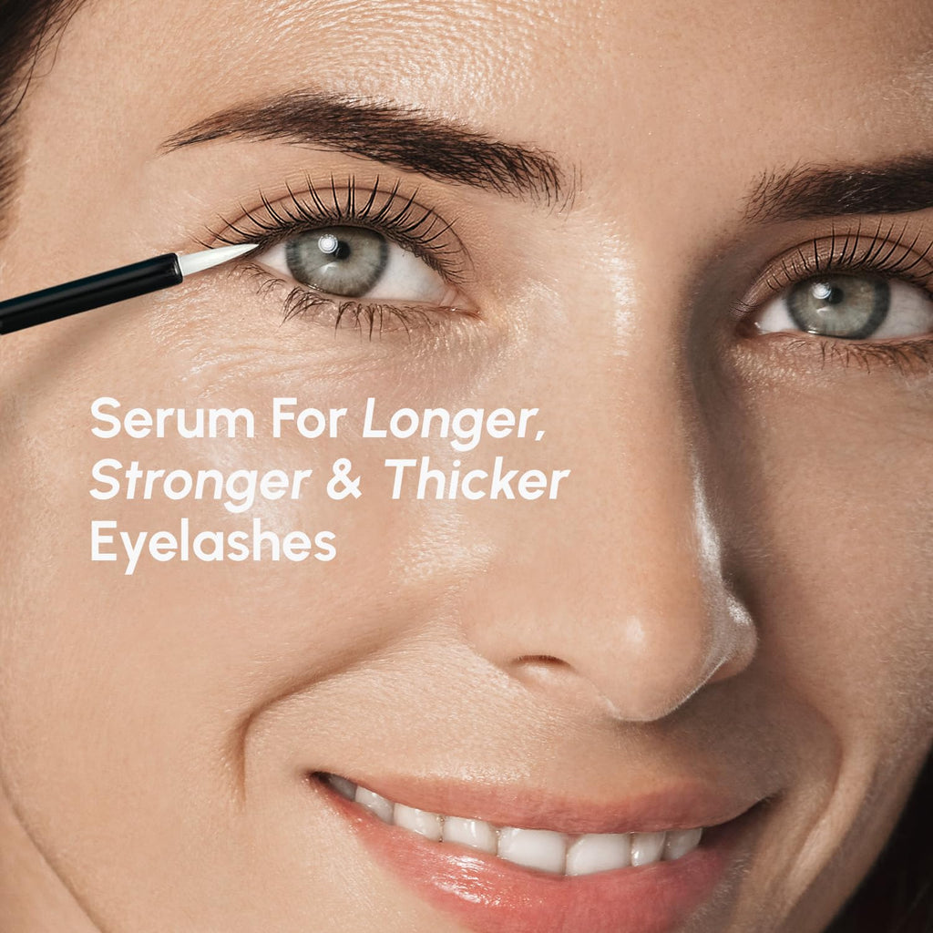 Eyelash Serum To Grow Lashes & Brows – Eye Lash Serum for Eyelash Growth Without Prostaglandin – Rapid Enhancing Lash