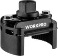 Universal Oil Filter Wrench (2-3/8 to 3-1/8") Adjustable with Auto-Clamp Spring, Oil Filter Removal Tool, Oil Filter