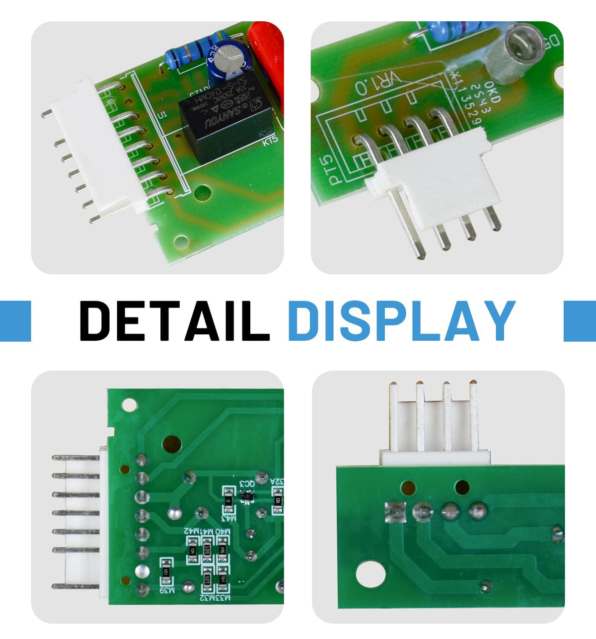 W11629974 Refrigerator Ice Level Control Board Compatible with 2018 & Newer Whirlpool KitchenAid Maytag Jenn-Air Kenmore Replaces W10193666 W10757851 W11553040 W11553041