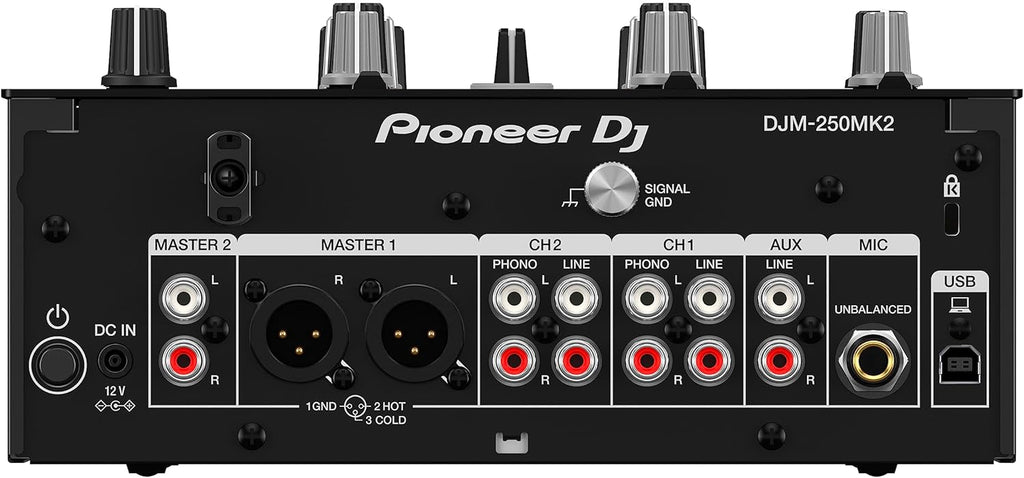 DJM-250MK2 2-Channel DJ Mixer,Black | For DJs moving to separates, 2-channel club-style mixer, free rekordbox DVS