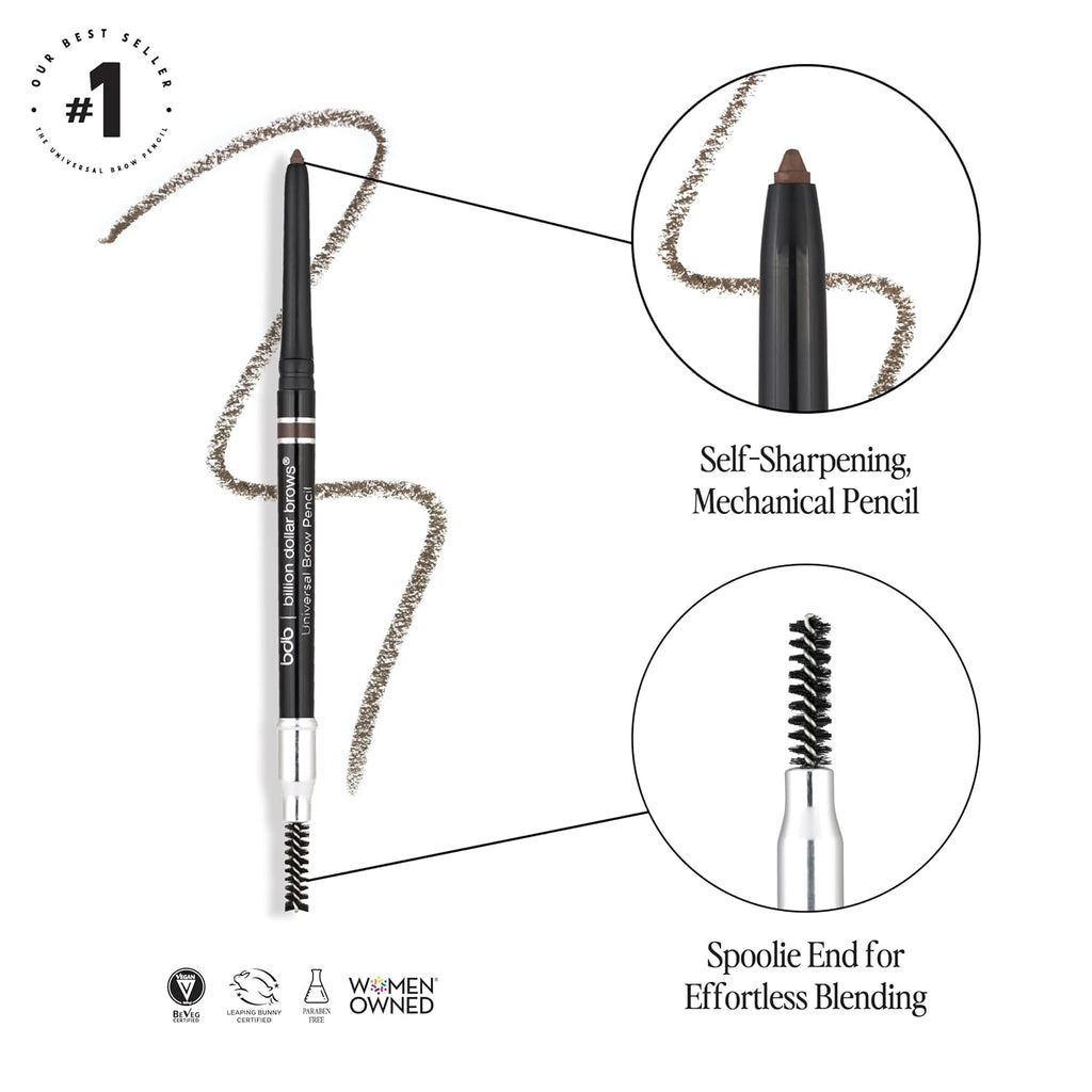 Universal Eyebrow Pencil Retractable Spoolie Liner