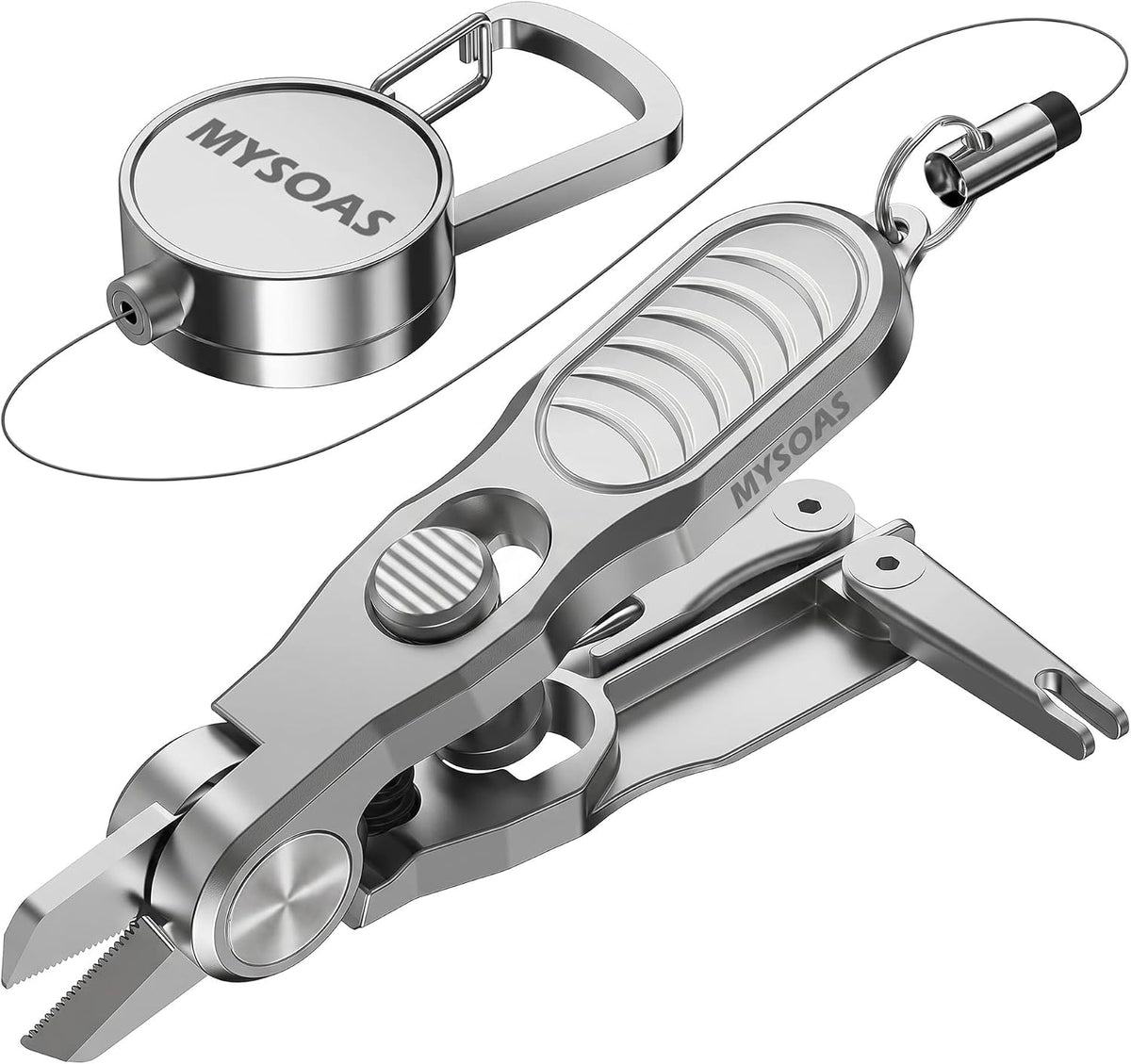Fly Fishing Net and 3-in-1 Line Cutter Bundle