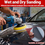 PONTASS 5000 Grit Wet Dry Sanding Discs,50PCS 5 Inch Hook & Loop Sandpaper