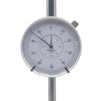 HFS Dial Indicator, 0-4" Range, 0.001" Graduation, 1/4" Lug Back