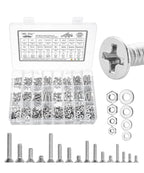 Nuts and Bolts Assortment Kit, 900 pcs, Stainless Steel
