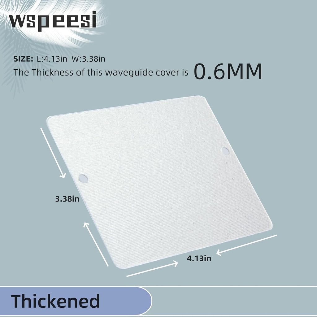 WB34X21271 Microwave Waveguide Cover Replacement （Thickened） is Compatible with GE microwaves, Replacing AP5791399