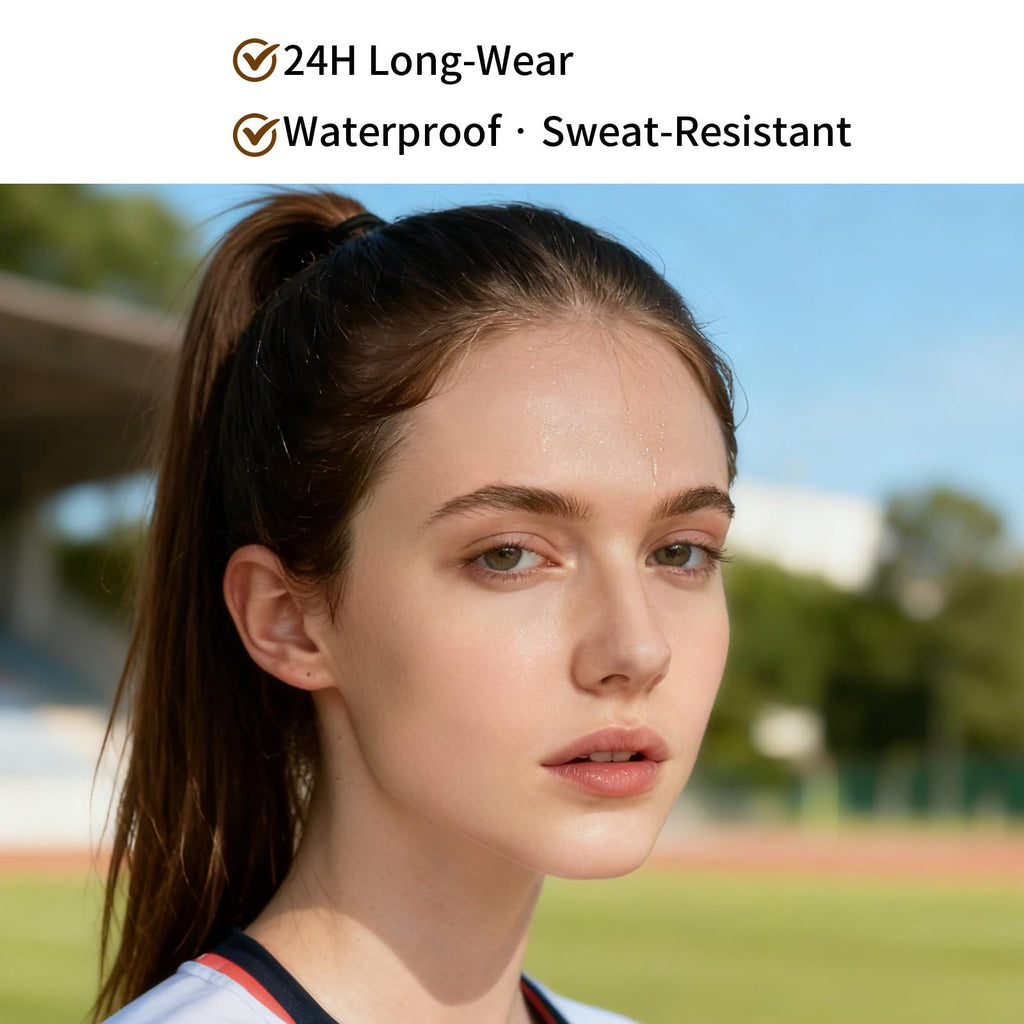 2-in-1 Foundation + Concealer, Full Coverage Makeup(03 Soft Beige)