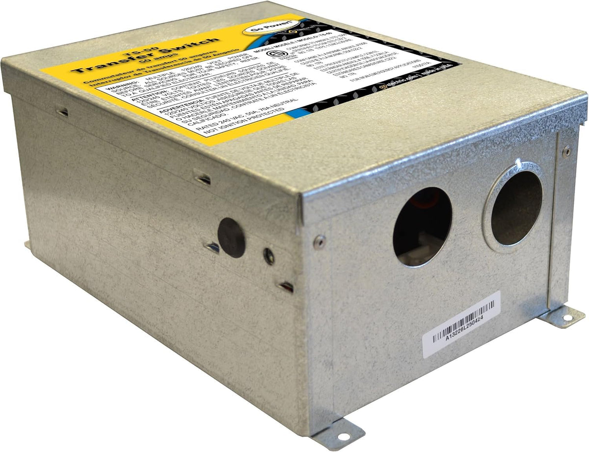 Go Power TS-50 50 Amp Automatic Transfer Switch