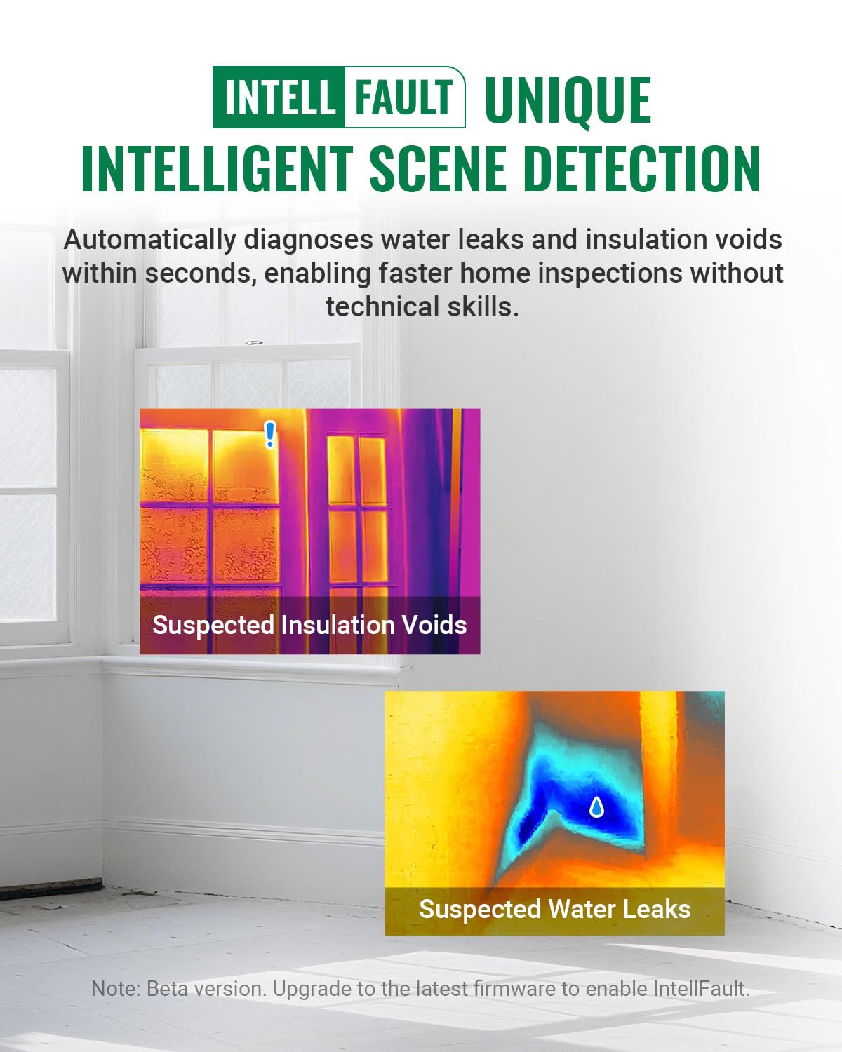 HP96 Thermal Imaging Camera,3.5" Touch Screen, Intelligent Scene Detection