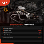 A-Premium Manifold Absolute Pressure Sensor Compatible with GMC & Chevrolet