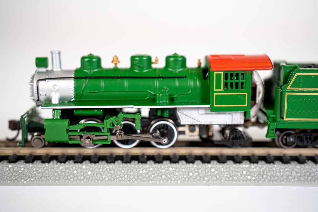 Trains Prairie 2-6-2 Loco and Tender Southern Train Car N Scale | Steam Locomotive, 2-6-2 Prairie Locomotive with
