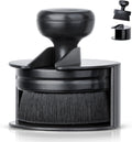 Car Tire Shine Applicator,Vegan Tire Shine Brush with Stand for Auto Detailing Cleaning Service (Black)