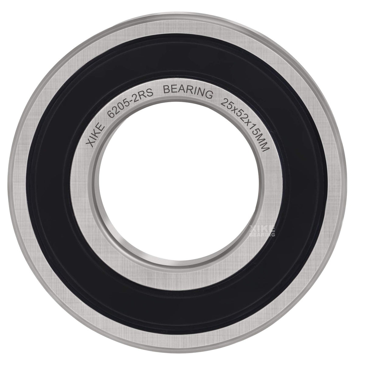 XiKe 6205-2RS Deep Groove Ball Bearing, 25mmx52mmx15mm (2-Pack)