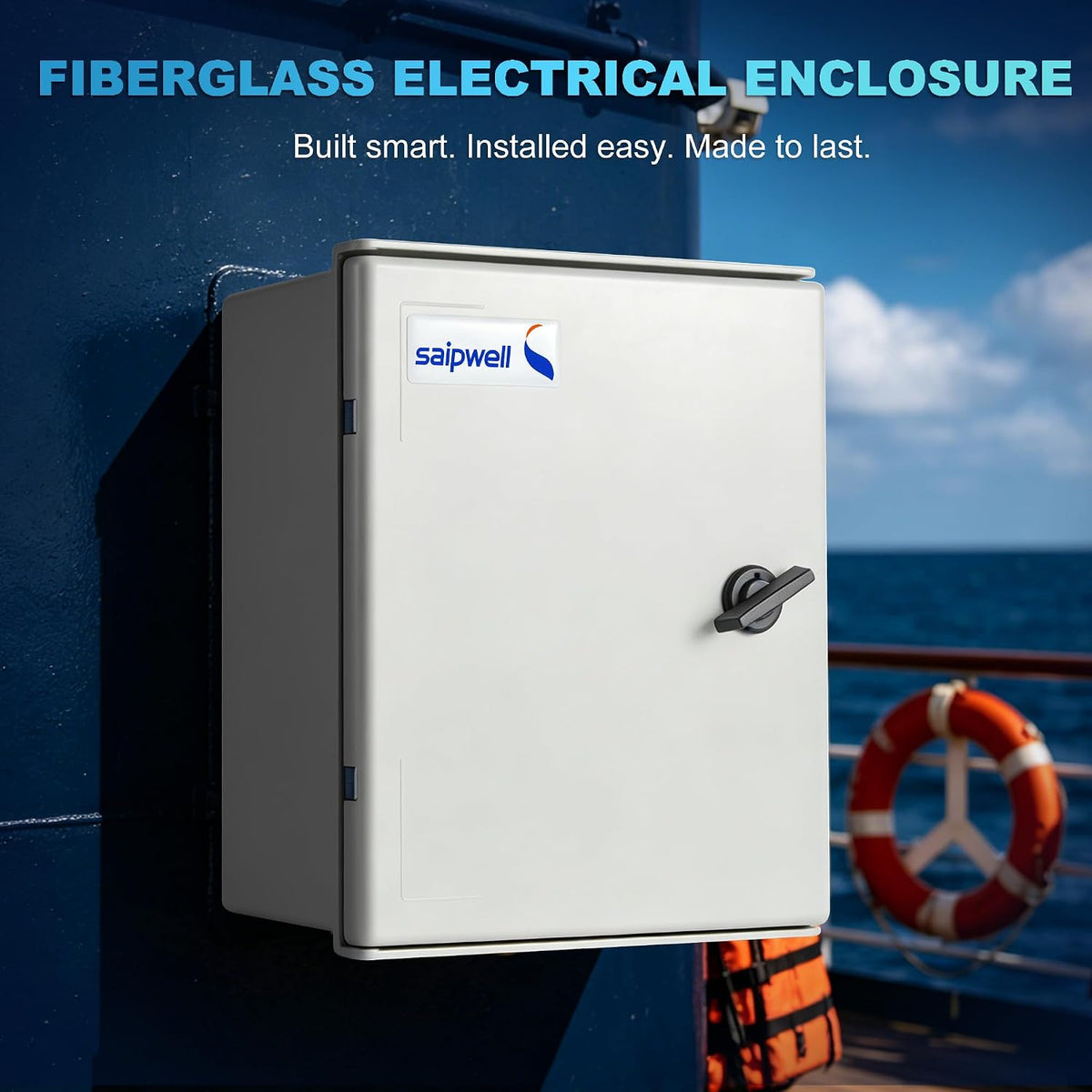 12x10x5.5 Inch NEMA 4X Electrical Enclosure