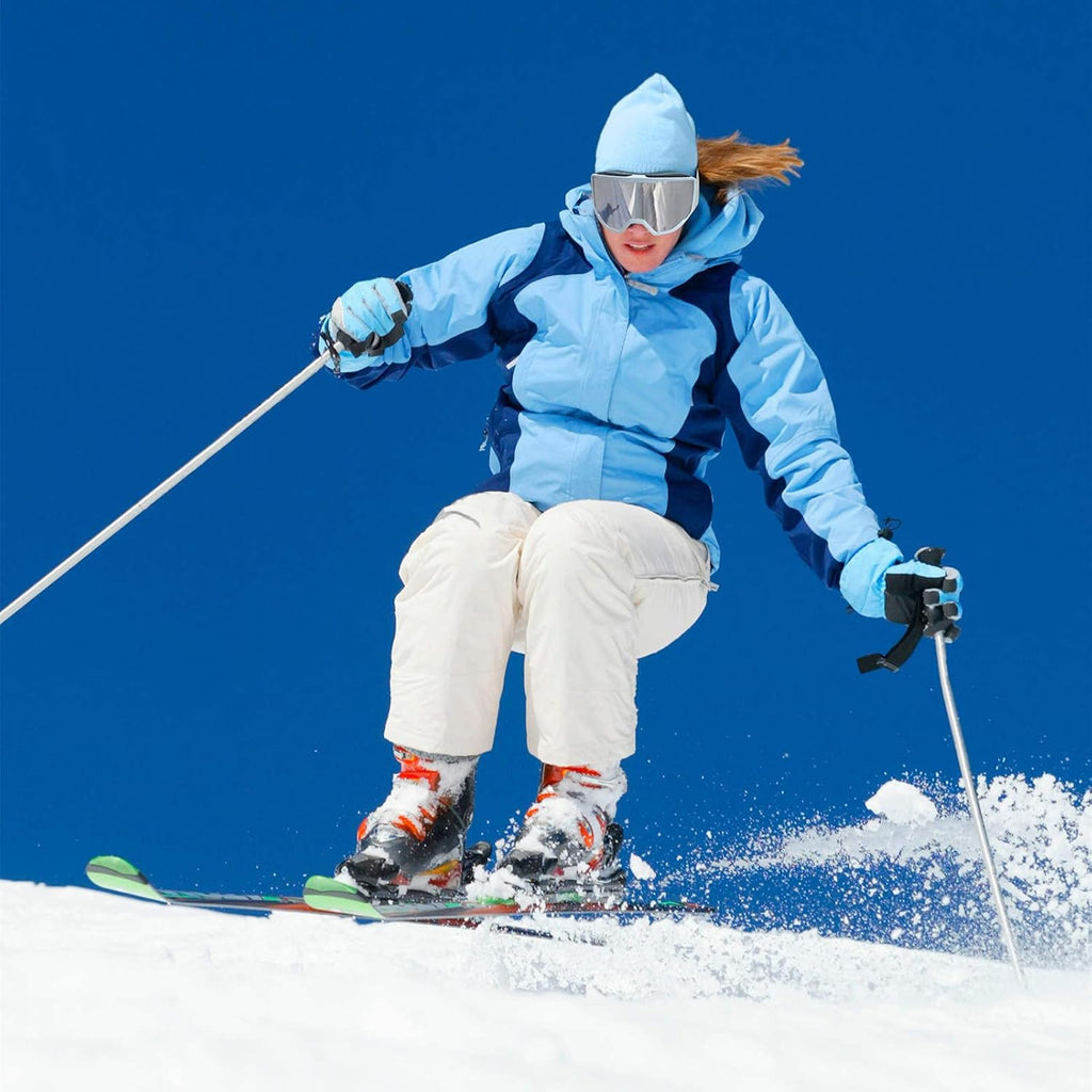 Ski/Snowboard Goggles for Men Women, OTG Snow Goggles Anti Fog UV Protection