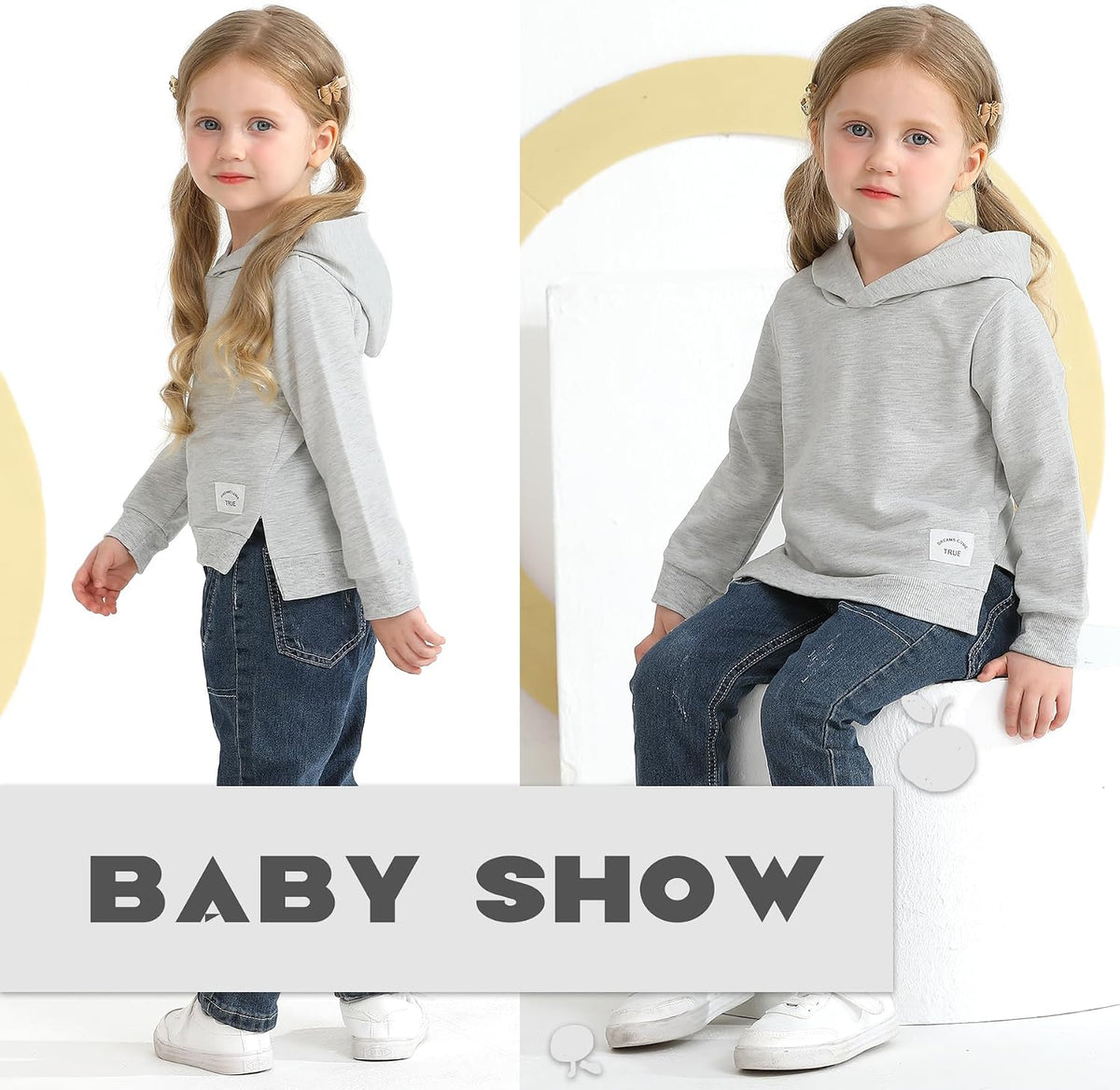 Toddler Baby Boy Girl Sweatshirt Hoodie Fall Top Shirt Outfits