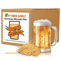 German Blonde Pils Beer Brewing Kit | European 2-Row Pale Ale Malt | Munich Light Grain | Hallertau Pellet Hops |